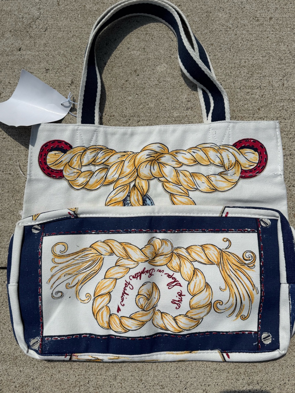 NWT Vintage Brighton Boardwalk Tote Bag - Picture 3 of 5